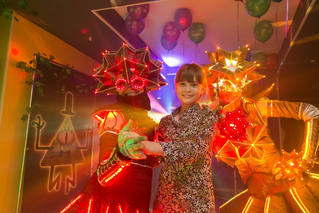 световое шоу