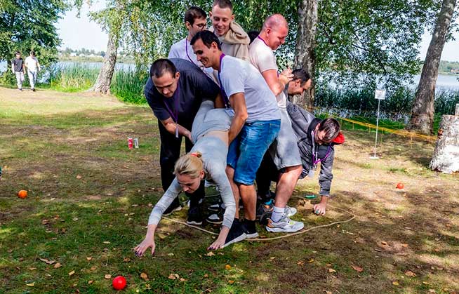 активный тимбилдинг