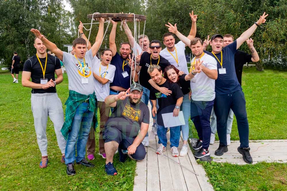 спортивный тимбилдинг для сотрудников в Москве